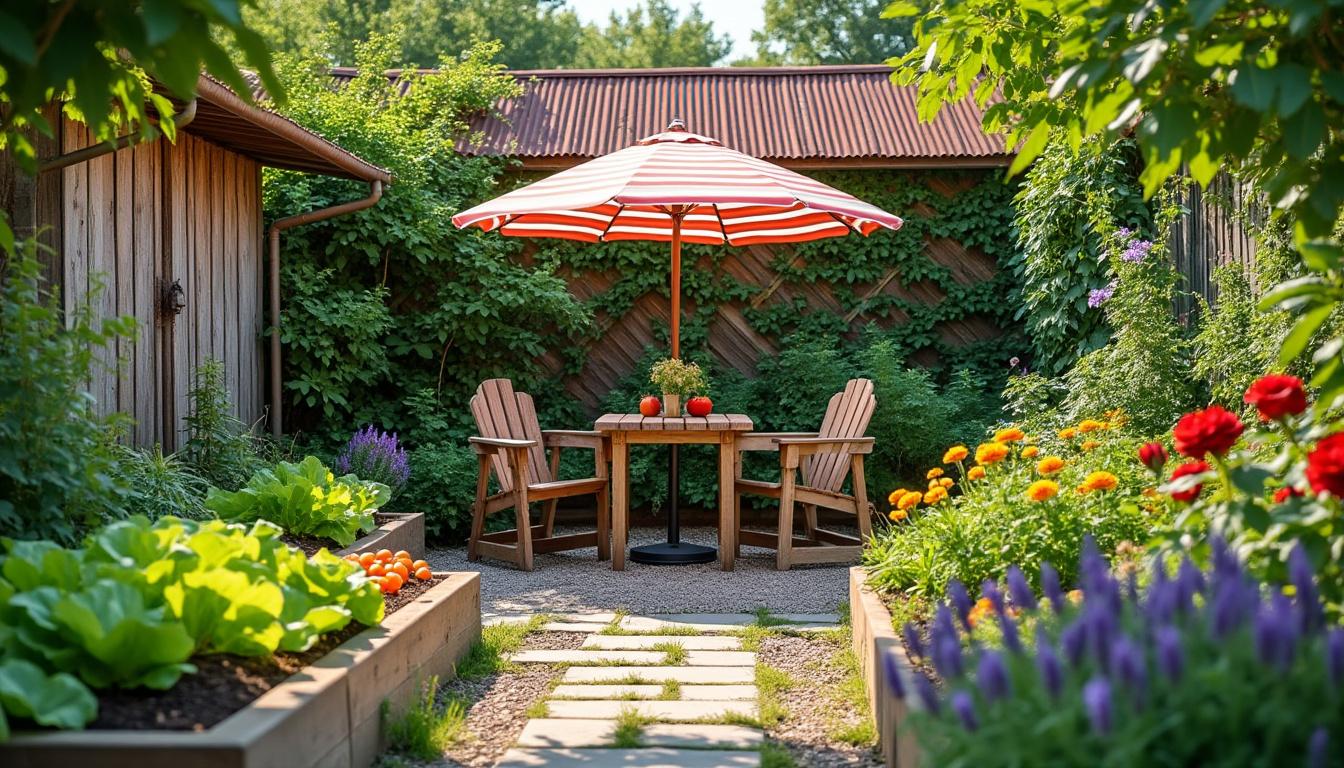 découvrez comment aménager un petit jardin en créant des zones définies pour optimiser l'espace et profiter pleinement de chaque coin.