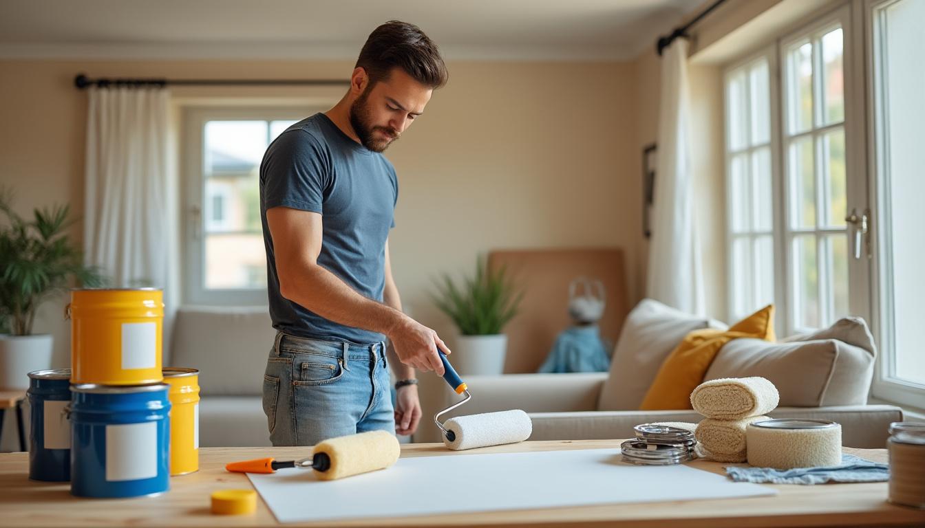 découvrez comment choisir le rouleau de peinture idéal pour vos projets, en tenant compte des surfaces, des types de peinture et des finitions désirées.