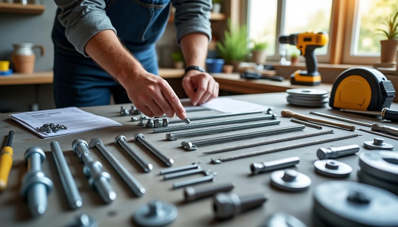 découvrez comment choisir les bonnes chevilles adaptées à vos besoins pour garantir une fixation sécurisée et durable dans tous vos travaux.