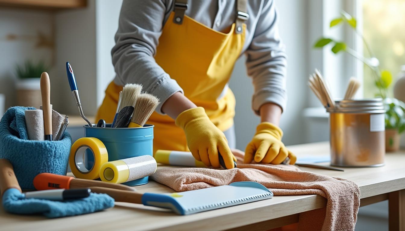 découvrez comment choisir les bons outils pour peindre et réalisez des travaux de peinture réussis grâce à nos conseils pratiques et faciles à suivre.