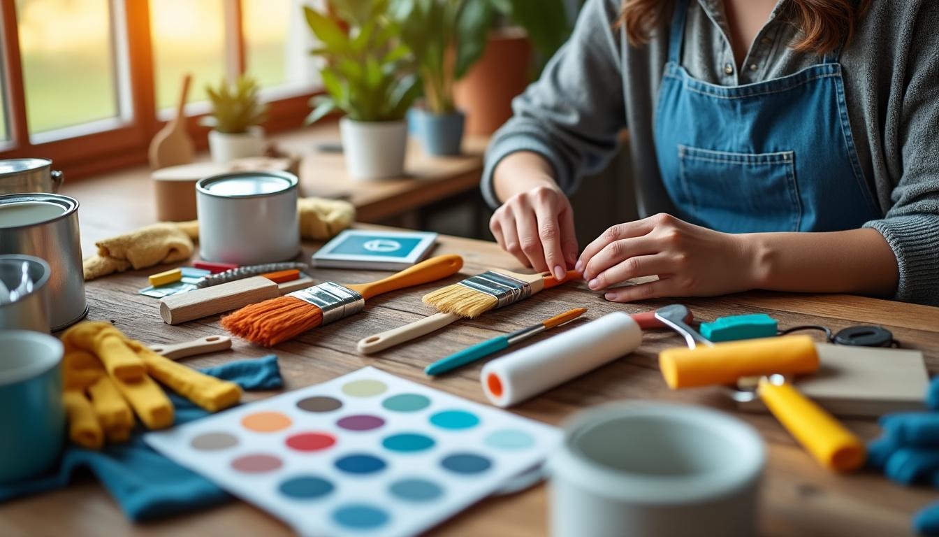 découvrez comment choisir les outils adaptés pour peindre efficacement et obtenir un résultat professionnel. conseils pratiques pour bien sélectionner pinceaux, rouleaux et autres matériels.