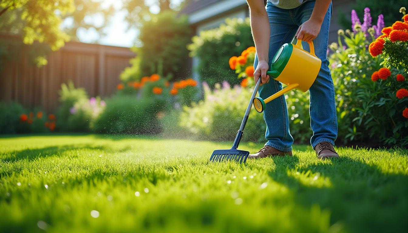 découvrez nos conseils pratiques pour entretenir un gazon sain et verdoyant sans utiliser de produits chimiques. adoptez des méthodes naturelles et respectueuses de l'environnement.