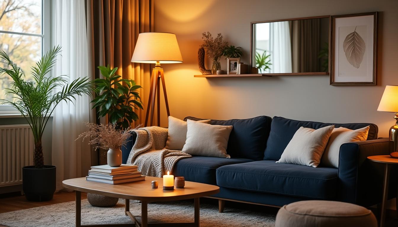 découvrez comment illuminer votre salon facilement grâce à quelques accessoires décoratifs simples et efficaces pour créer une ambiance chaleureuse et conviviale.