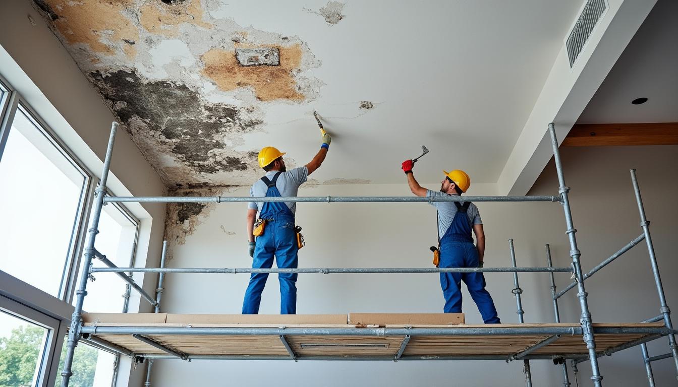 découvrez nos conseils pratiques et étapes détaillées pour refaire un plafond abîmé facilement et efficacement, et redonnez-lui un aspect neuf.