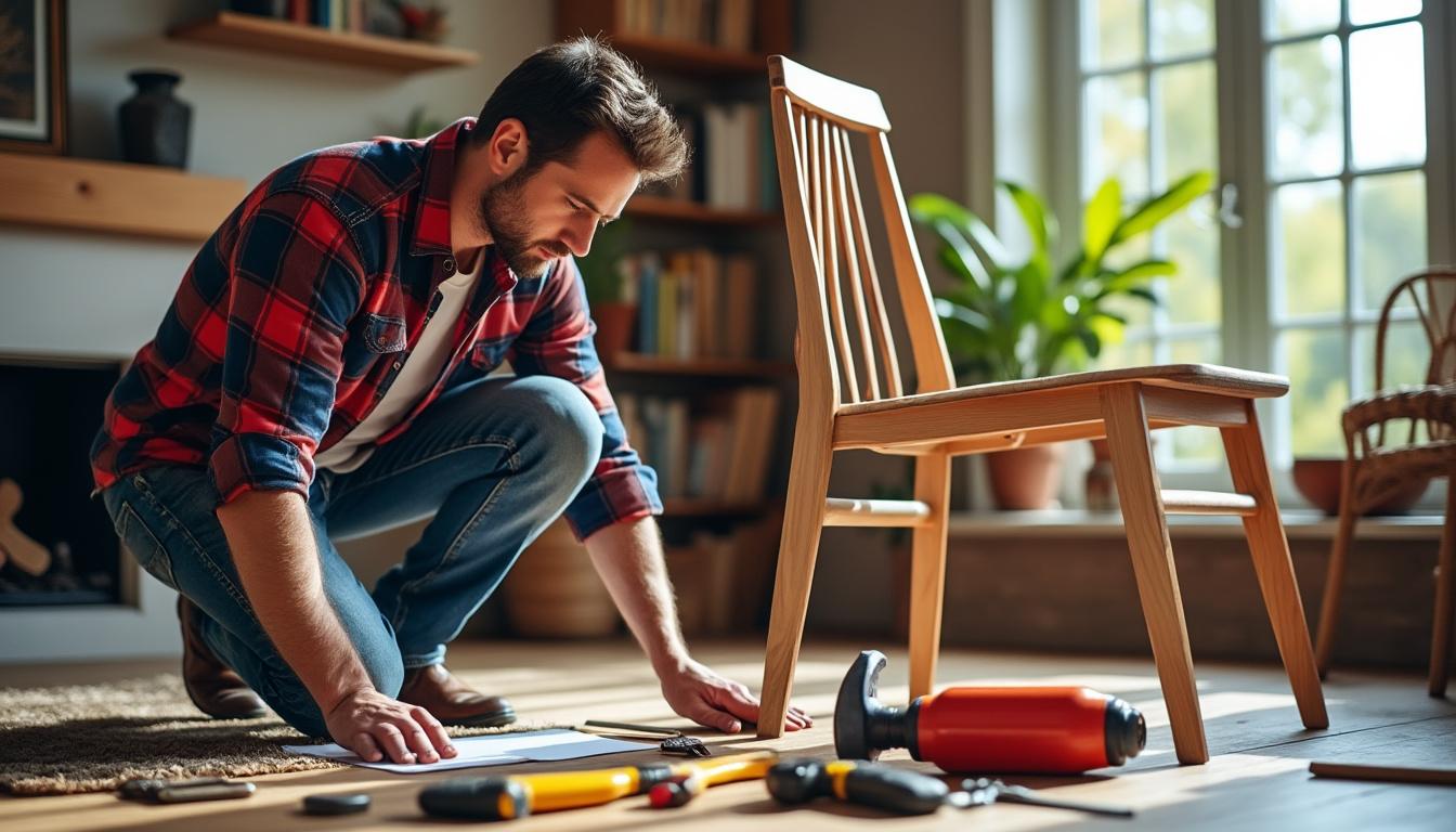 apprenez à réparer facilement un meuble branlant grâce à nos astuces simples et efficaces pour stabiliser et renforcer vos meubles en un rien de temps.