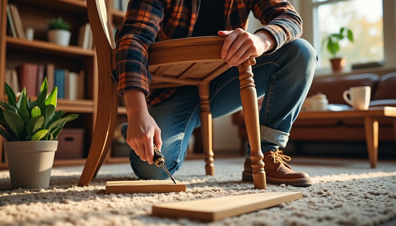 découvrez des astuces simples et efficaces pour réparer un meuble branlant et lui redonner stabilité et solidité rapidement.