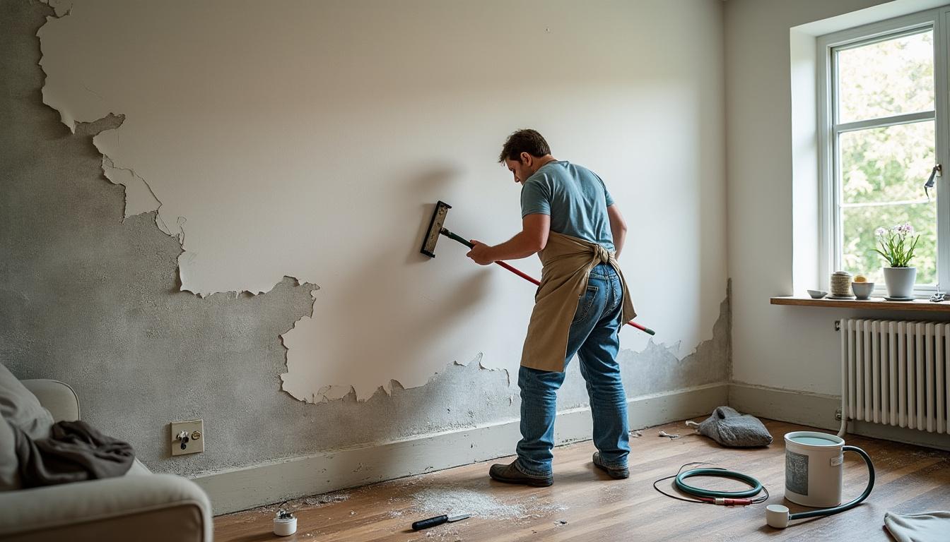 découvrez nos astuces pratiques pour retirer un vieux papier peint facilement et rapidement, sans abîmer vos murs.