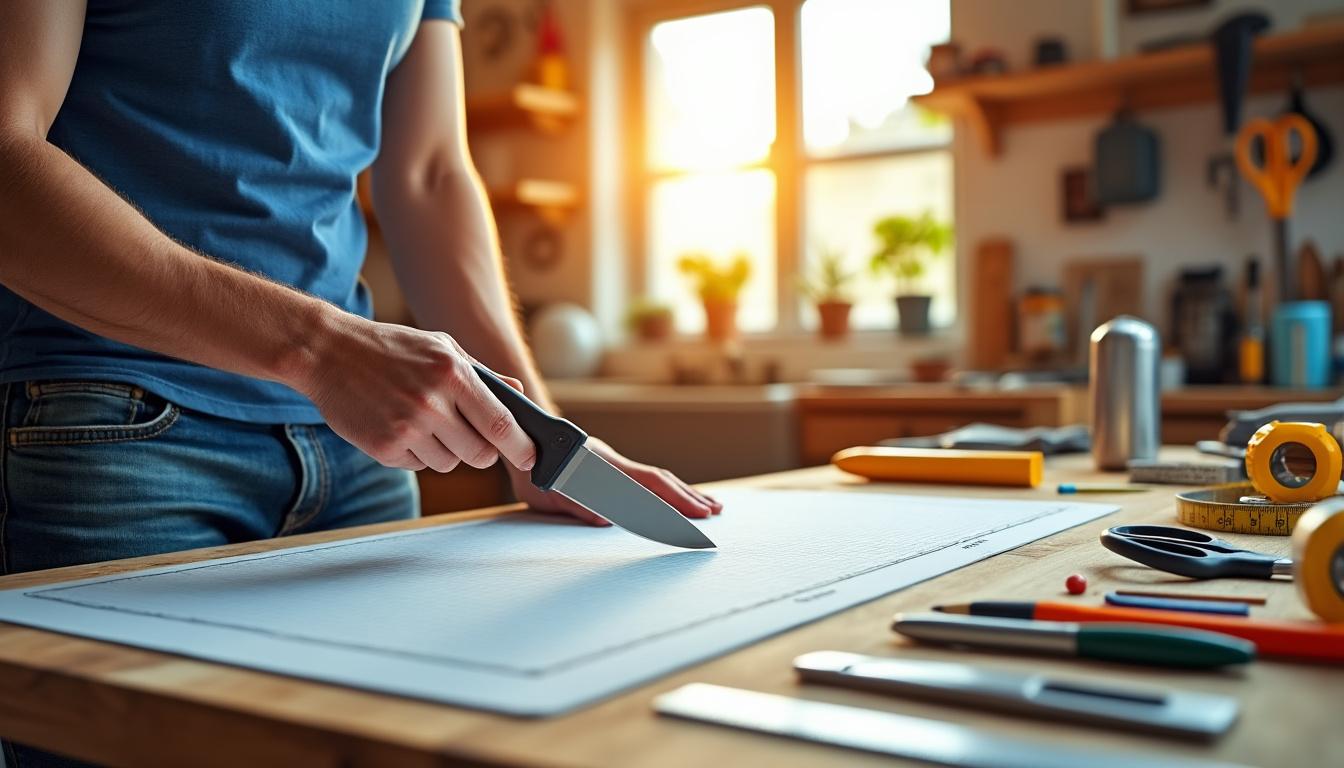 apprenez à utiliser un cutter proprement en suivant des conseils de sécurité et des techniques efficaces pour garantir précision et éviter les accidents.