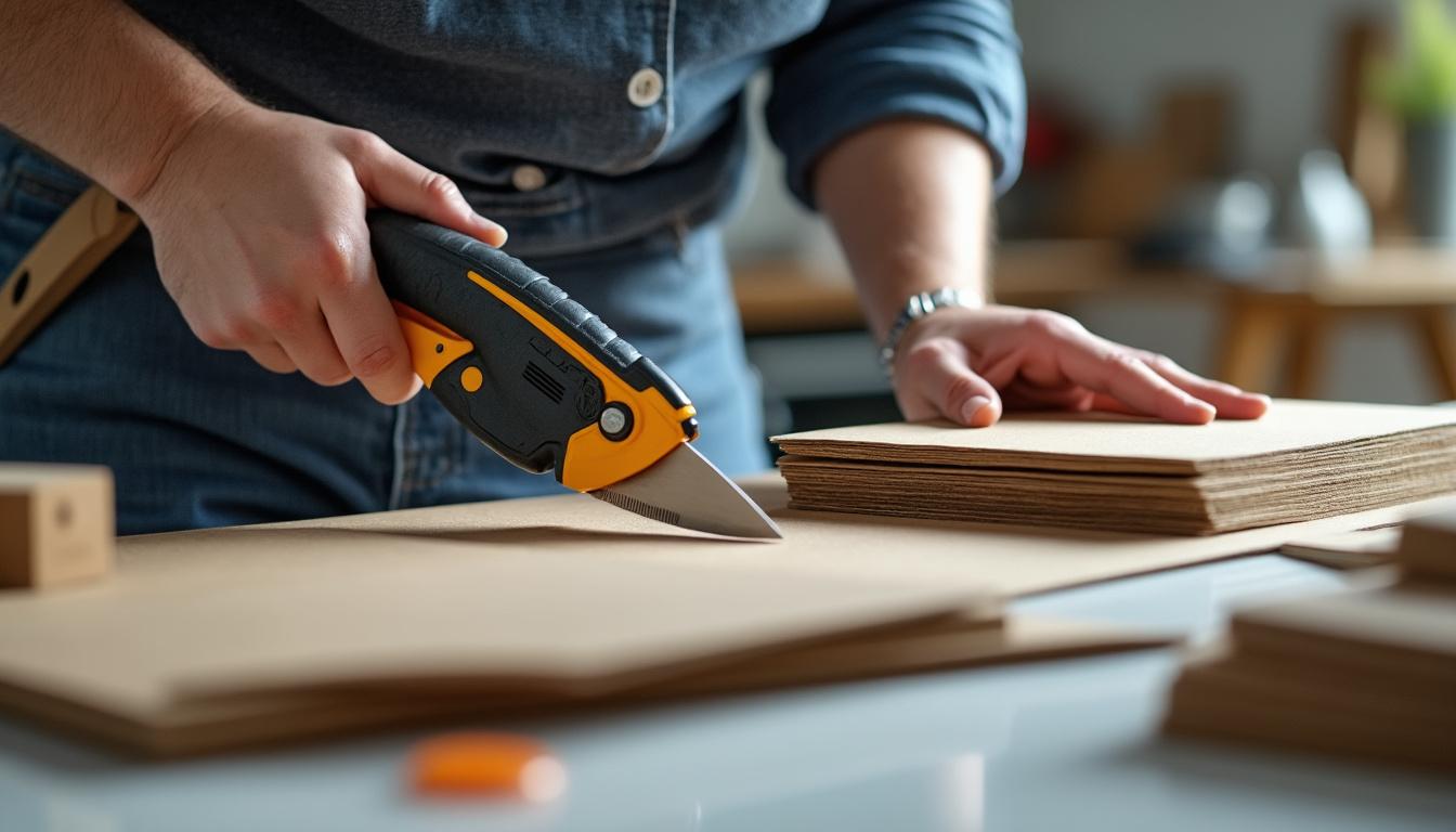 découvrez les meilleures méthodes pour utiliser un cutter proprement en toute sécurité et éviter les accidents lors de vos travaux de découpe.