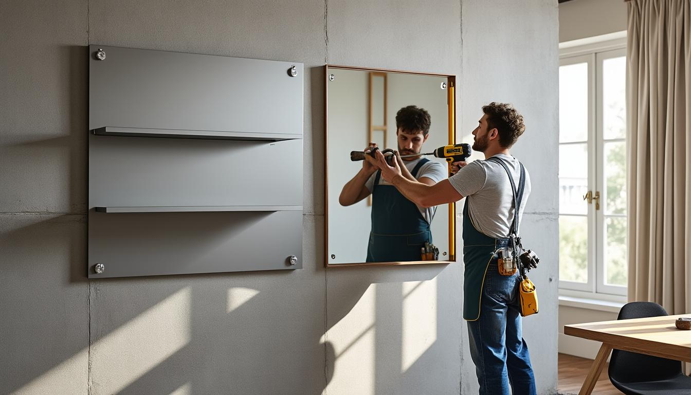 découvrez comment fixer des objets lourds en toute sécurité sur différents matériaux grâce à des techniques et outils adaptés.