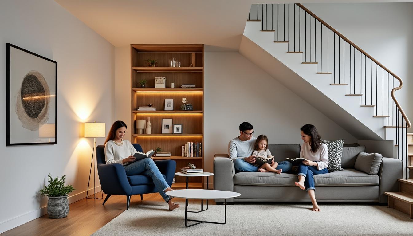 découvrez 12 idées ingénieuses pour optimiser l'espace sous votre escalier et transformer cet endroit souvent inutilisé en un coin pratique et esthétique.