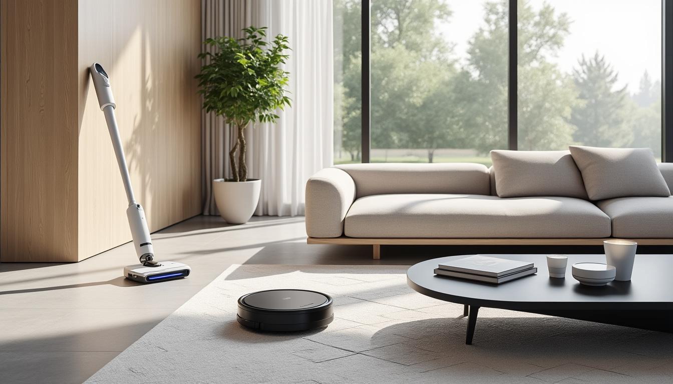 découvrez comment choisir entre un aspirateur balai et un robot pour un nettoyage efficace adapté à vos besoins.