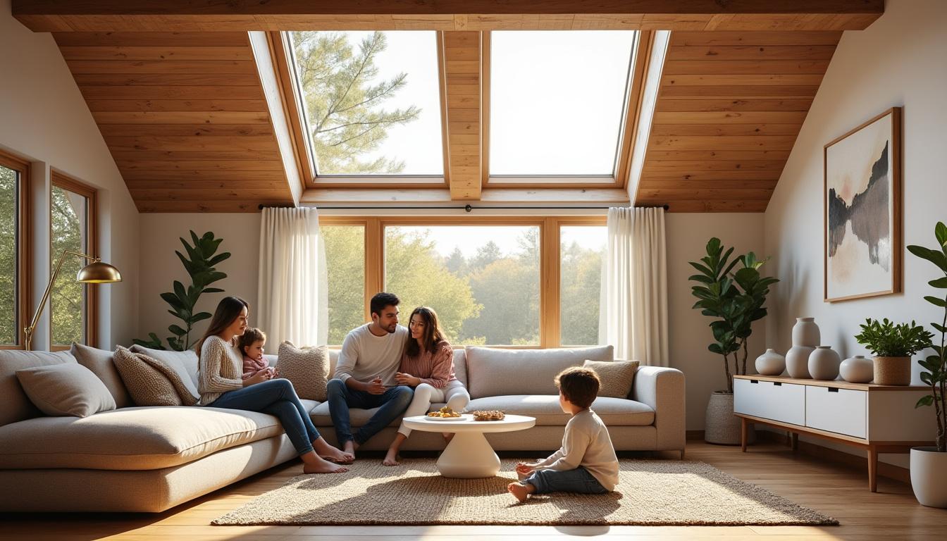 découvrez nos astuces et conseils pour décorer un salon mansardé avec style et optimiser l'espace sous les toits.