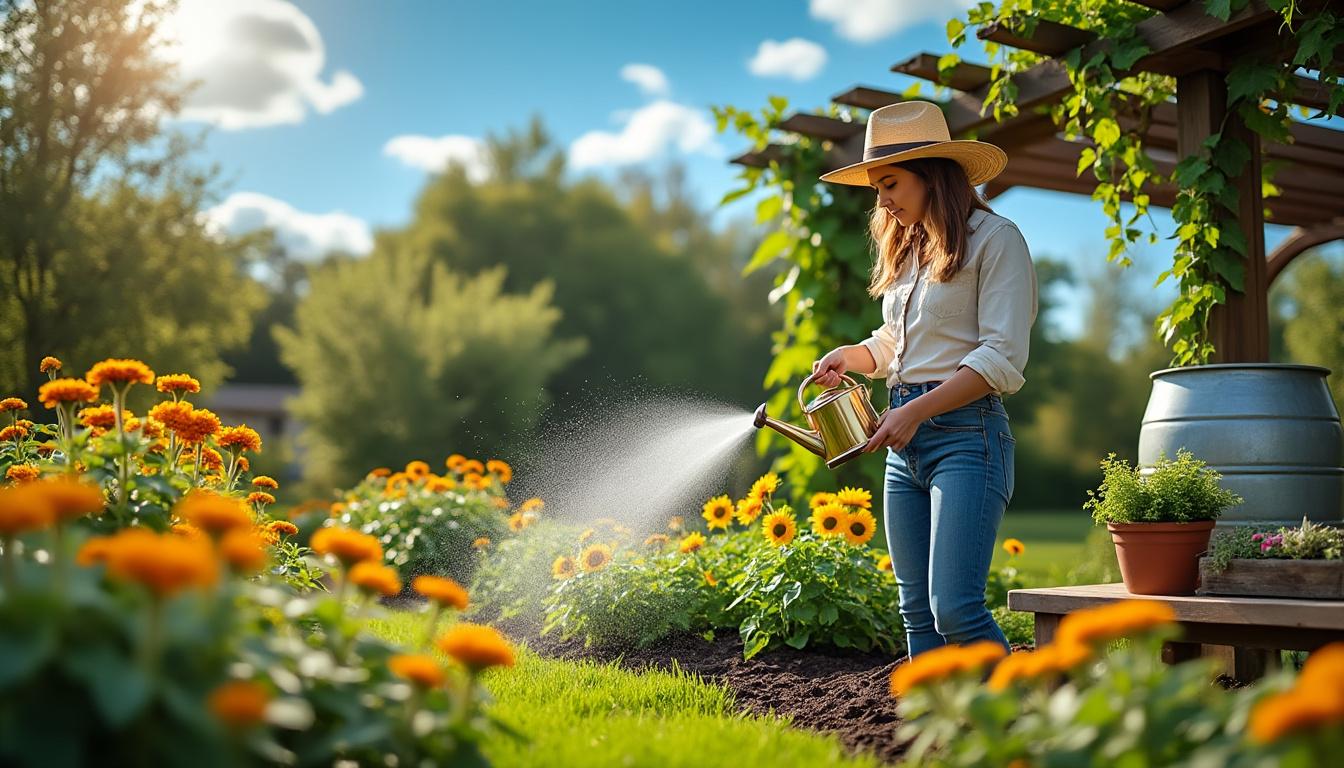 découvrez nos conseils pratiques pour garder un jardin vert et luxuriant tout l'été, malgré la chaleur et le manque d'eau.
