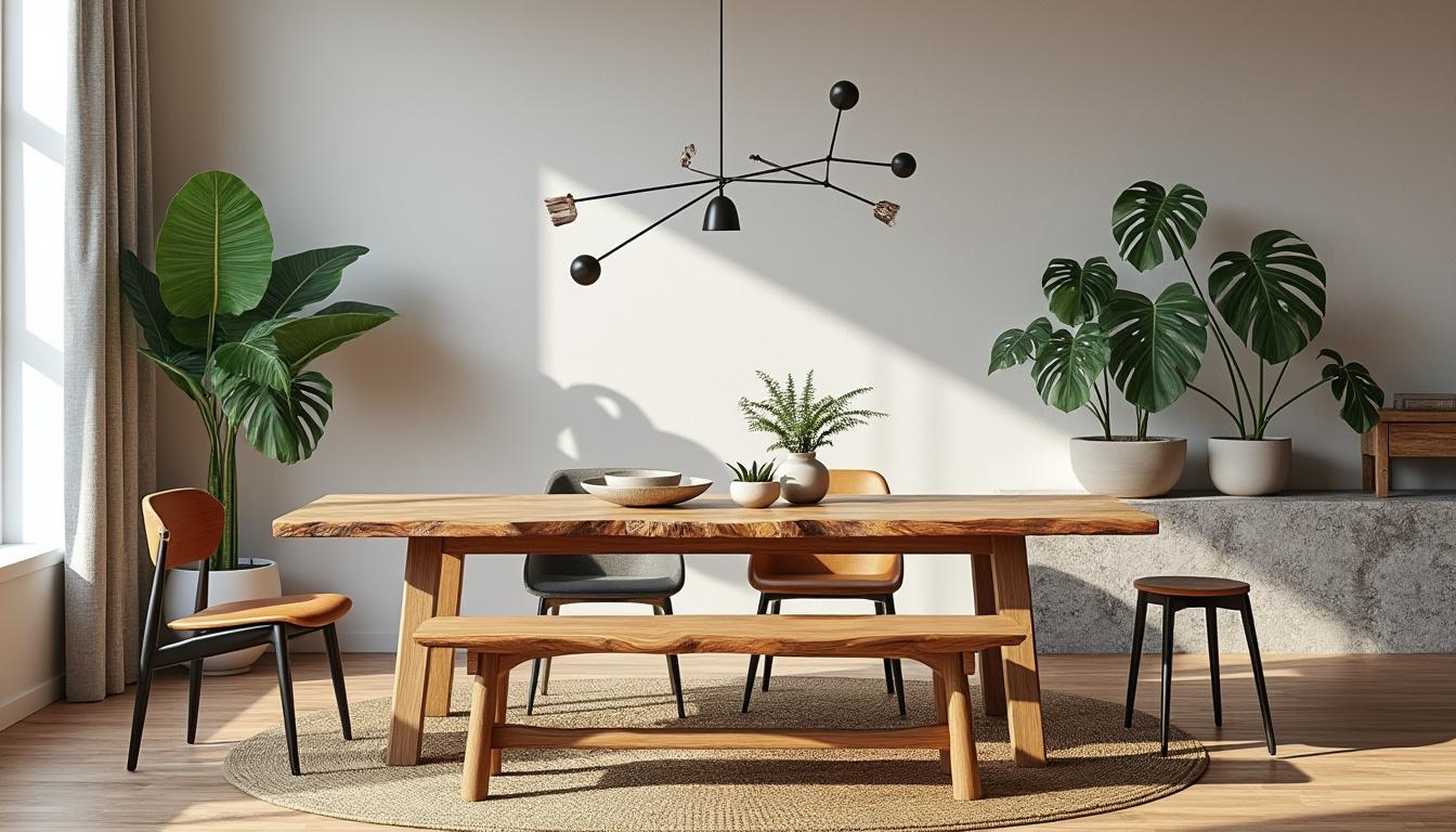 découvrez des idées déco inspirantes pour transformer votre salle à manger en un espace chaleureux et élégant. conseils pratiques et tendances design pour sublimer votre intérieur.