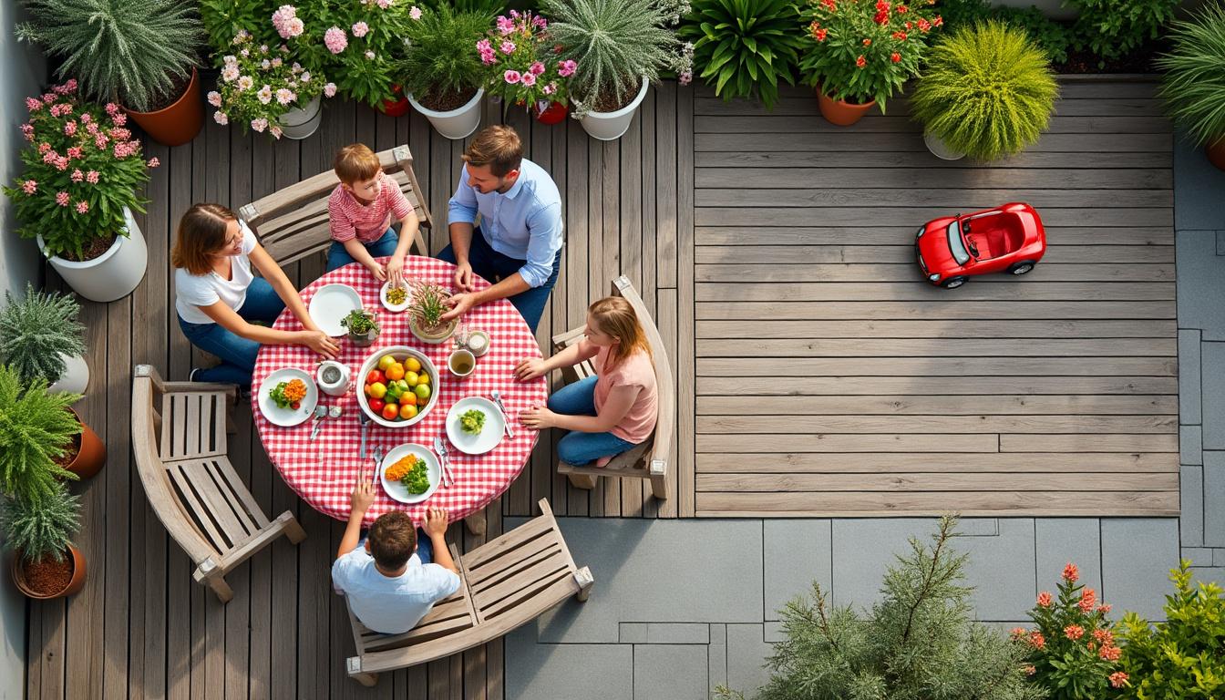 découvrez nos conseils pour aménager une terrasse naturelle, alliant esthétique et respect de l'environnement, pour un espace extérieur chaleureux et convivial.